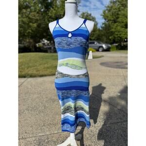 MSRP $298 NWT Ecru Camila Knit Tank Dress in Groove Stripe Size S SAME DAY SHIP